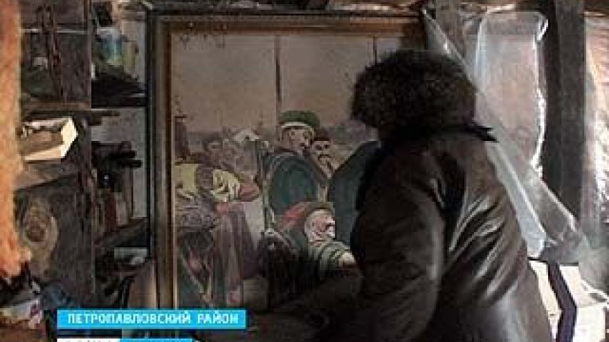 Картины петропавловского живописца Степана Бибикова под угрозой гибели