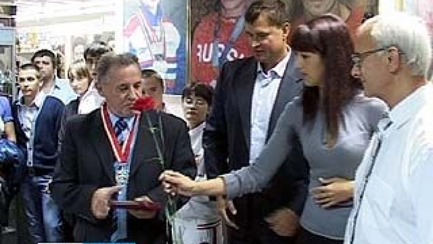 Воронежских спортсменов и тренеров чествовали в Музее спорта