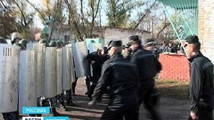 В Россошанской колонии провели учения