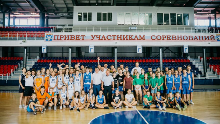 В Нововоронеже 78 детей из атомных городов тренировались в летнем баскетбольном лагере
