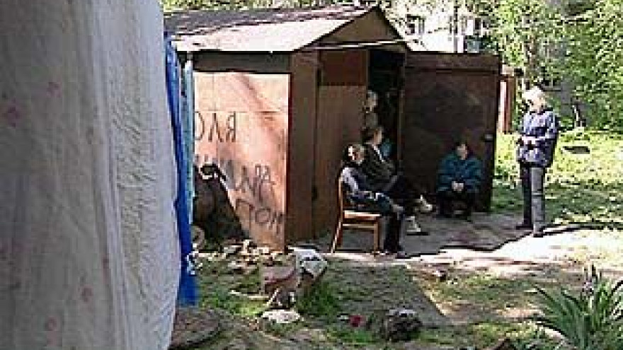 Житель Лисок украл у соседа гараж