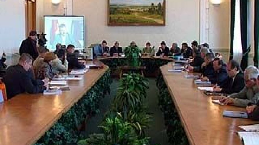 Воронеж задает вопросы о вступлении в ВТО через телемост