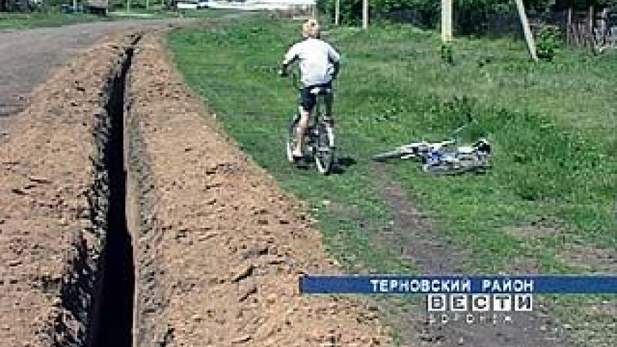 Пришли провести газ, но вместо этого - исчезли