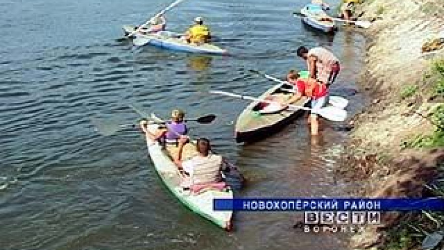 Юные экологи из Таловского района путешествуют по Хопру