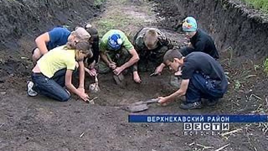 Верхнемамонские школьники вместо каникул ушли в экспедицию