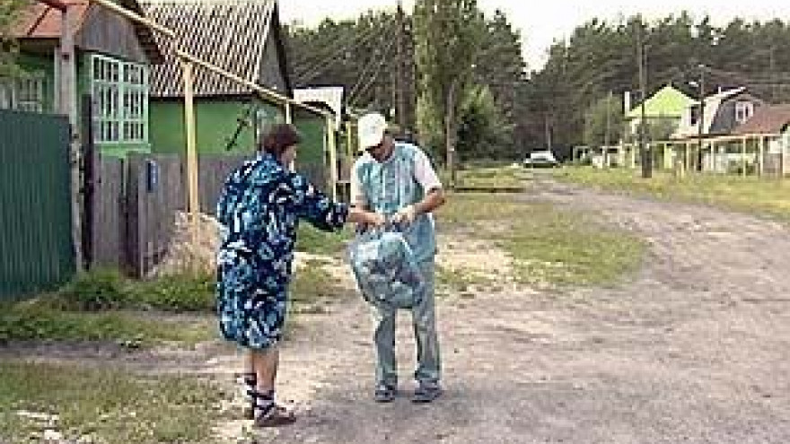 Жителям Краснолесного установили лимит по выбросу мусора