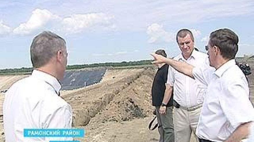 В Рамонском районе с рабочей поездкой побывал губернатор Алексей Гордеев