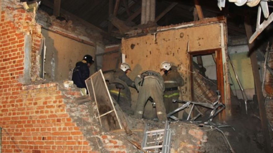 В Воронежской области в жилом доме произошёл взрыв бытового газа