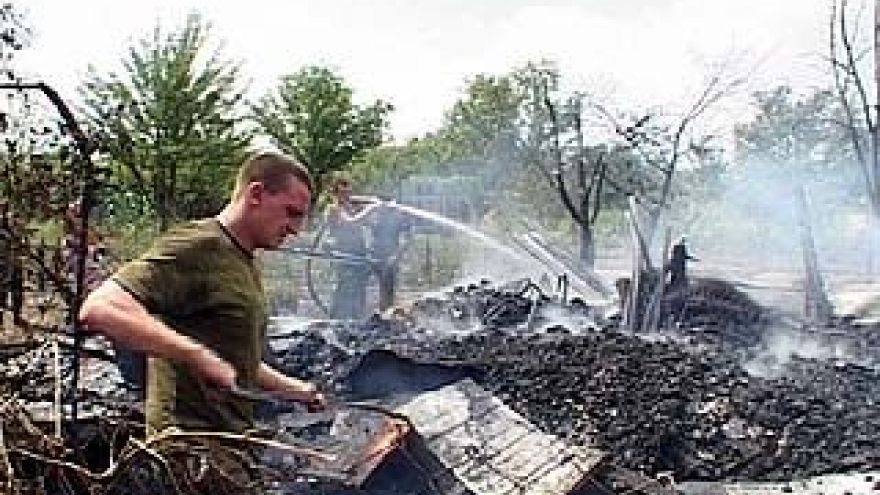 В Воронежской области продолжают полыхать лесные пожары