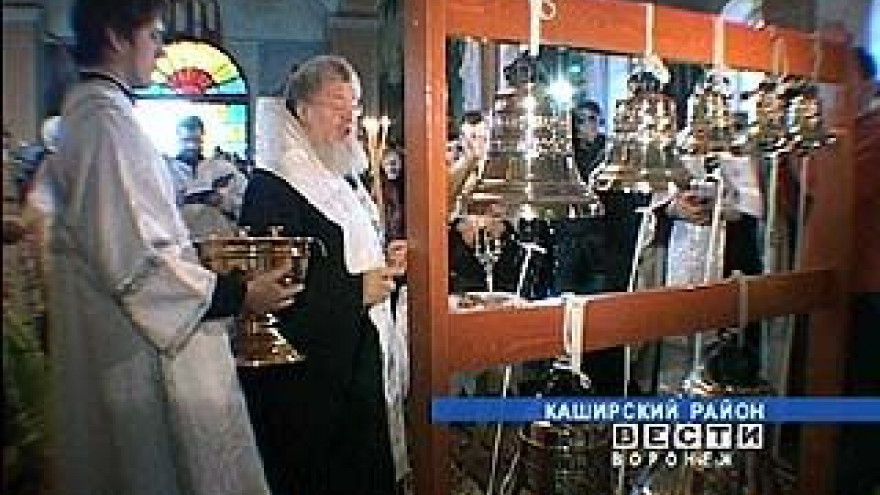 В храме святой Параскевы прошло освящение звонницы