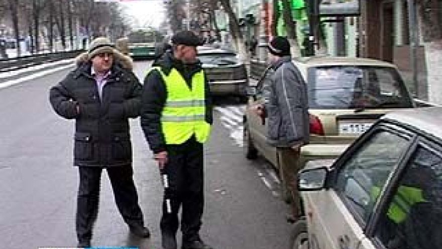 В Воронеже продолжается борьба с несанкционированными парковками