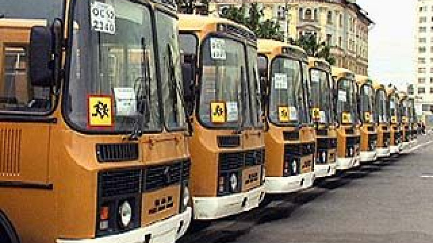 В сельских школах появится 45 автобусов