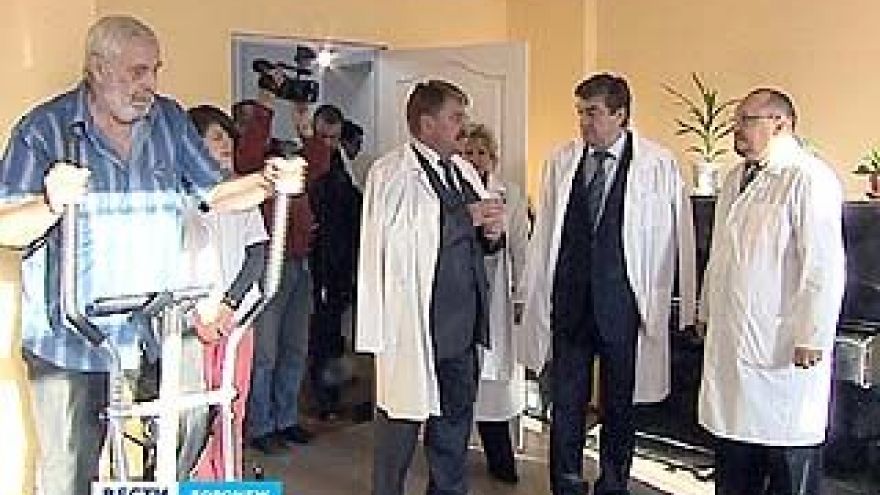 Мэр Воронежа побывал с инспекцией в одной из городских больниц