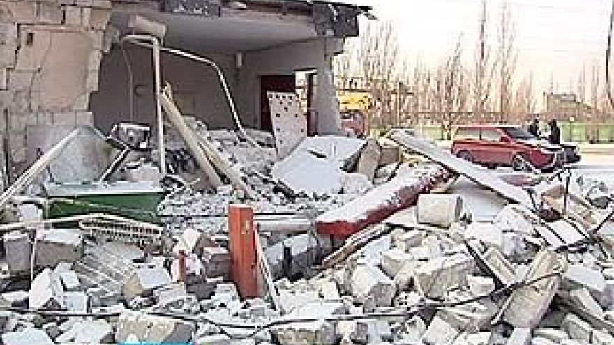 В гаражном кооперативе на переулке Отличников прогремел взрыв