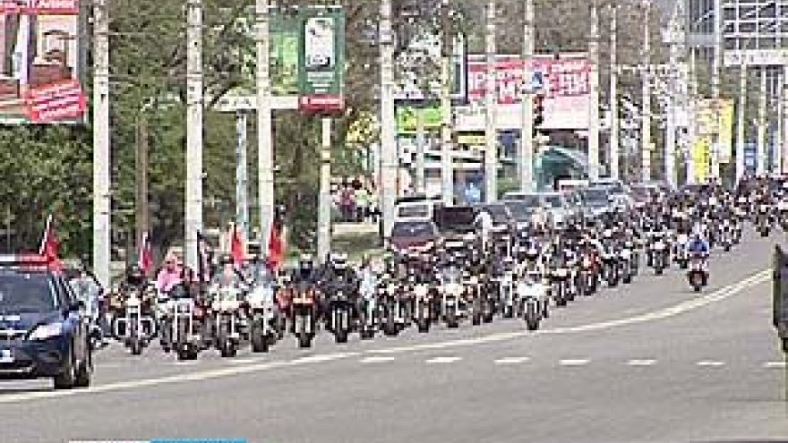 В Воронеже прошло беспрецедентное по своим масштабам байк-шоу
