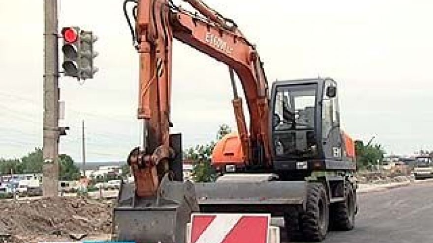 Окружную автодорогу отремонтировать в обещанные сроки не успели