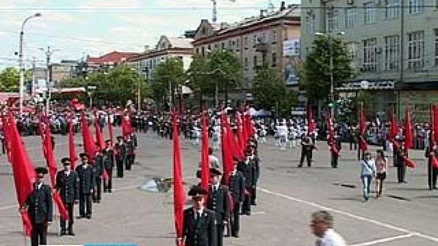 Воронежцы встретили 66 годовщину Великой Победы с размахом