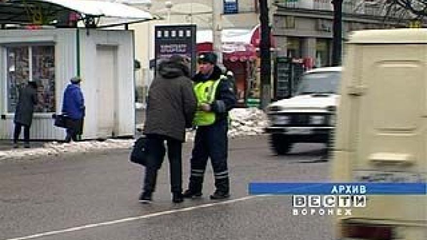 Воронежские пешеходы не боятся нарушать ПДД