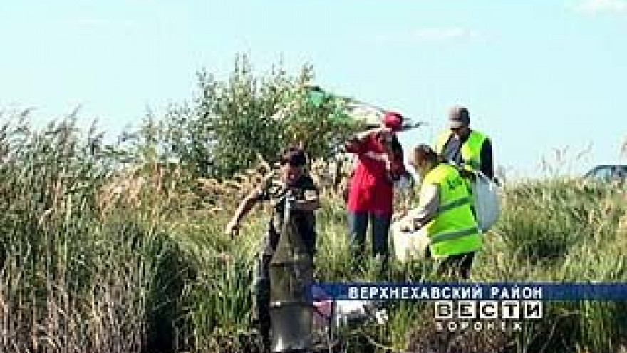 "Турнир четырёх ветвей власти" прошел на пруду возле посёлка Правая Хава