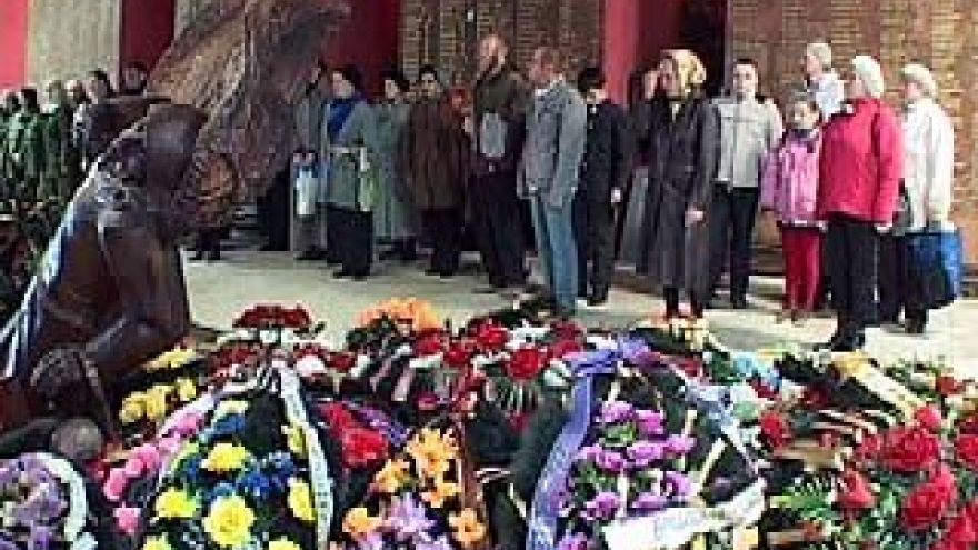 Прошло освещение мемориального комплекса Чижовский плацдарм