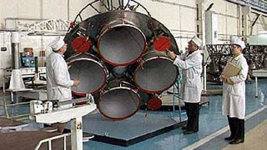 На механическом заводе начаты испытания новых ракетных двигателей