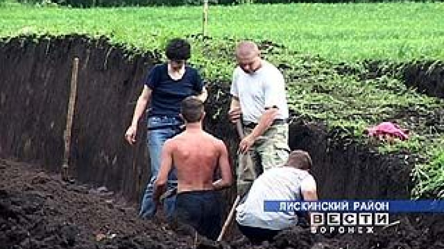 В Лискинском районе начались раскопки на двух курганах