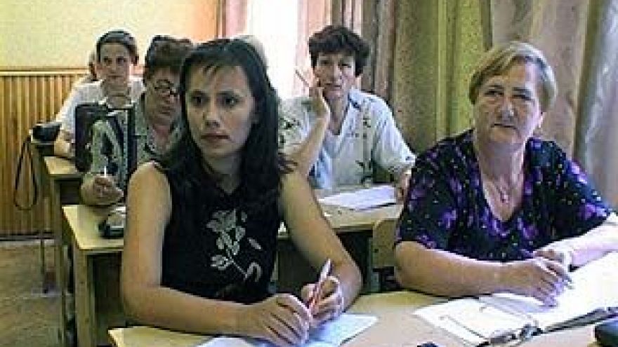 В Таловой прошел районный конкурс "Учитель года-2007"