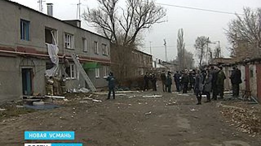 В одном из жилых домов под Воронежем произошёл взрыв газа