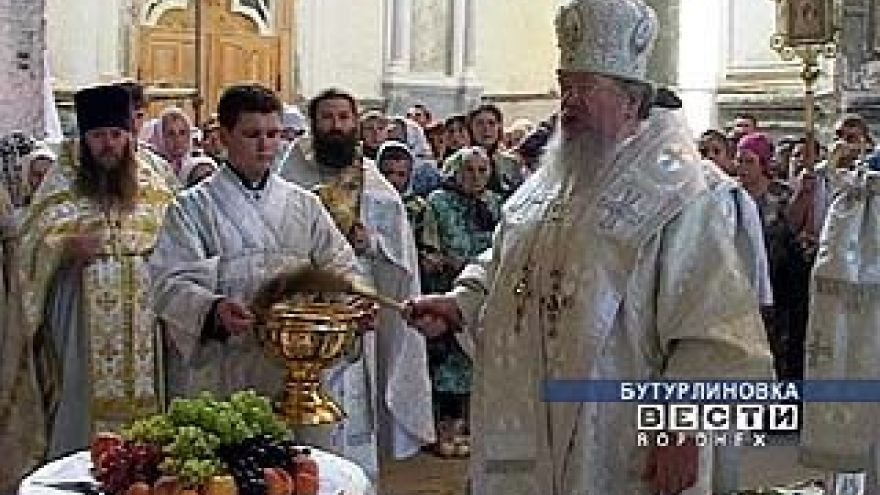Преображение Господне отпраздновали в Бутурлиновке