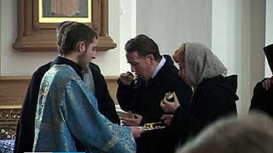 Православные отмечают праздник Благовещения