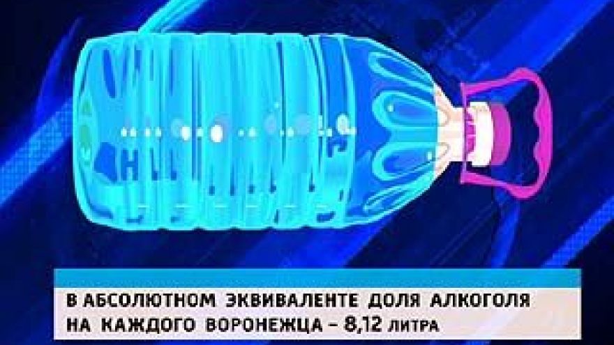Воронежцы выпивают меньше, чем соседи по ЦФО