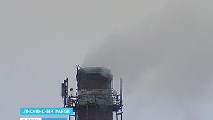 Спальный район в Лисках накрыла зола, которая летит от местного завода