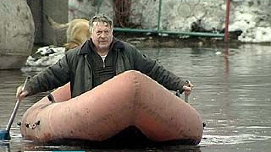 В Новой Усмани улицы, дома и дворы оказались в воде
