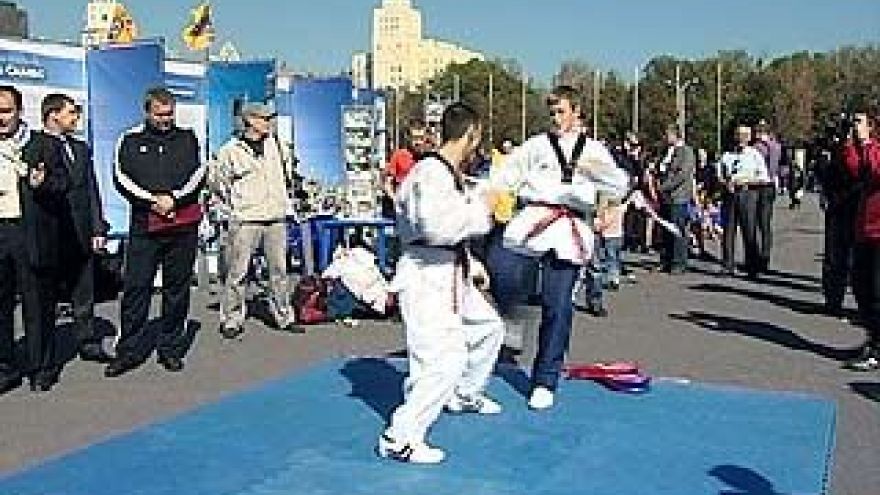 В Воронеже прошел фестиваль "Ярмарка спорта"