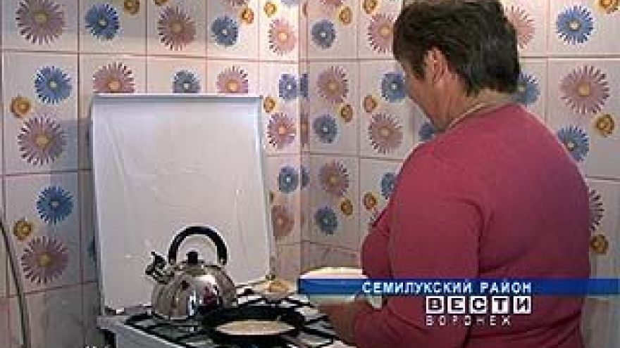 Газ пришел в последнее крупное село Семилукского района