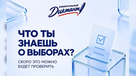 Воронежцев проверят на знание избирательного права