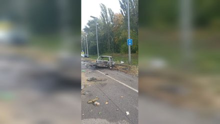 Водитель сгорел заживо после ДТП на трассе Курск – Воронеж