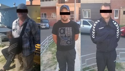 В Воронеже полицейские поймали банду квартирных воров