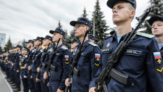 В Воронеже приняли присягу более полутора тысяч курсантов Военно-воздушной академии 