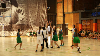 На Нововоронежской АЭС провели соревнования по баскетболу среди школьников