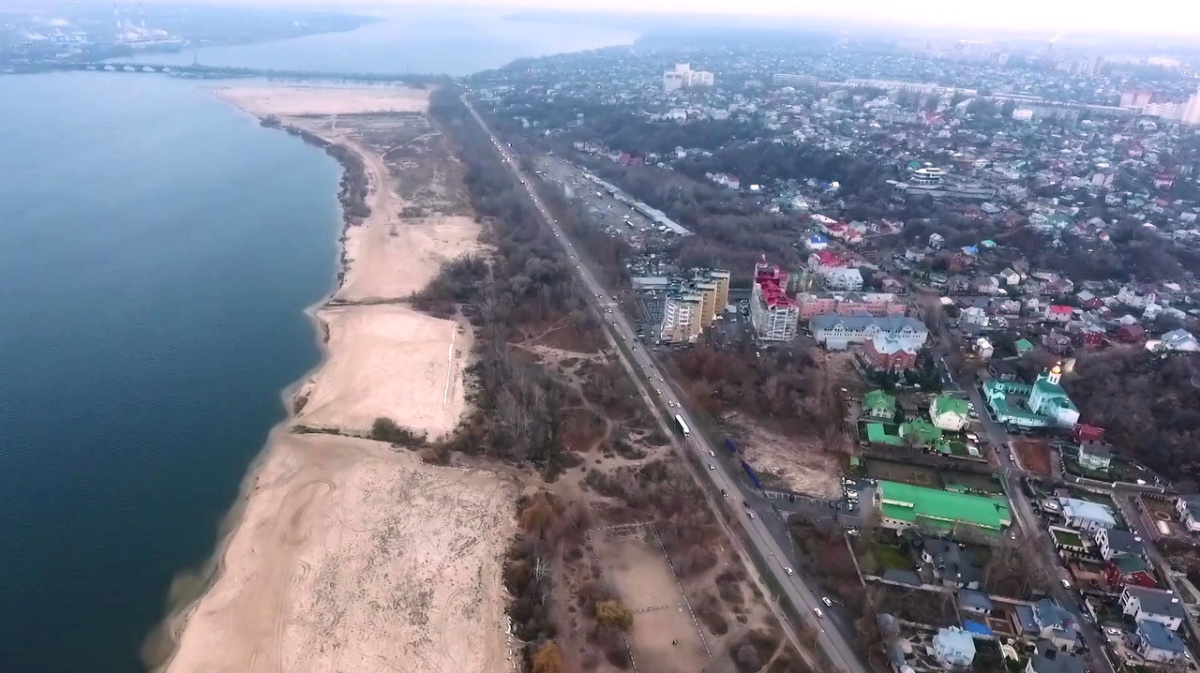 Проект петровской набережной воронеж