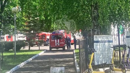 Воронежцы заметили скопление пожарных машин у ВГТУ