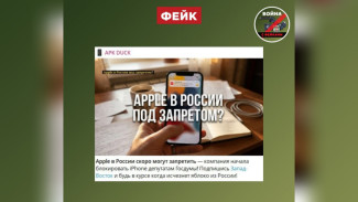 Воронежцам рассказали о фейке про запрет iPhone в России