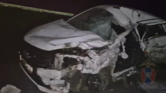 Водитель «Лады» погиб в лобовом столкновении с КамАЗом на воронежской трассе