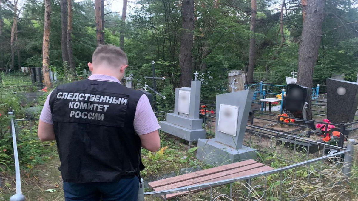Осквернившего могилы воронежского подростка и его друга задержали