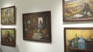 Восемь художников отметили 70-летие выставкой в зале на Кирова в Воронеже