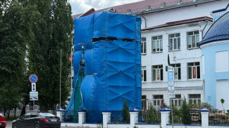 Реставрацию «Заставского пилона» в Воронеже приостановили из-за нехватки материалов