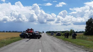 На воронежской трассе столкнулись два ВАЗа: оба водителя погибли 