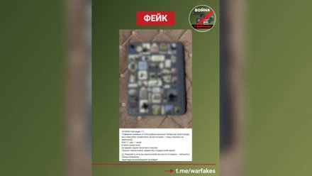 В Воронеже распространили фейк о потерянных гаджетах