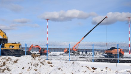 Под Воронежем приступили к разработке котлована для нового терминала аэропорта